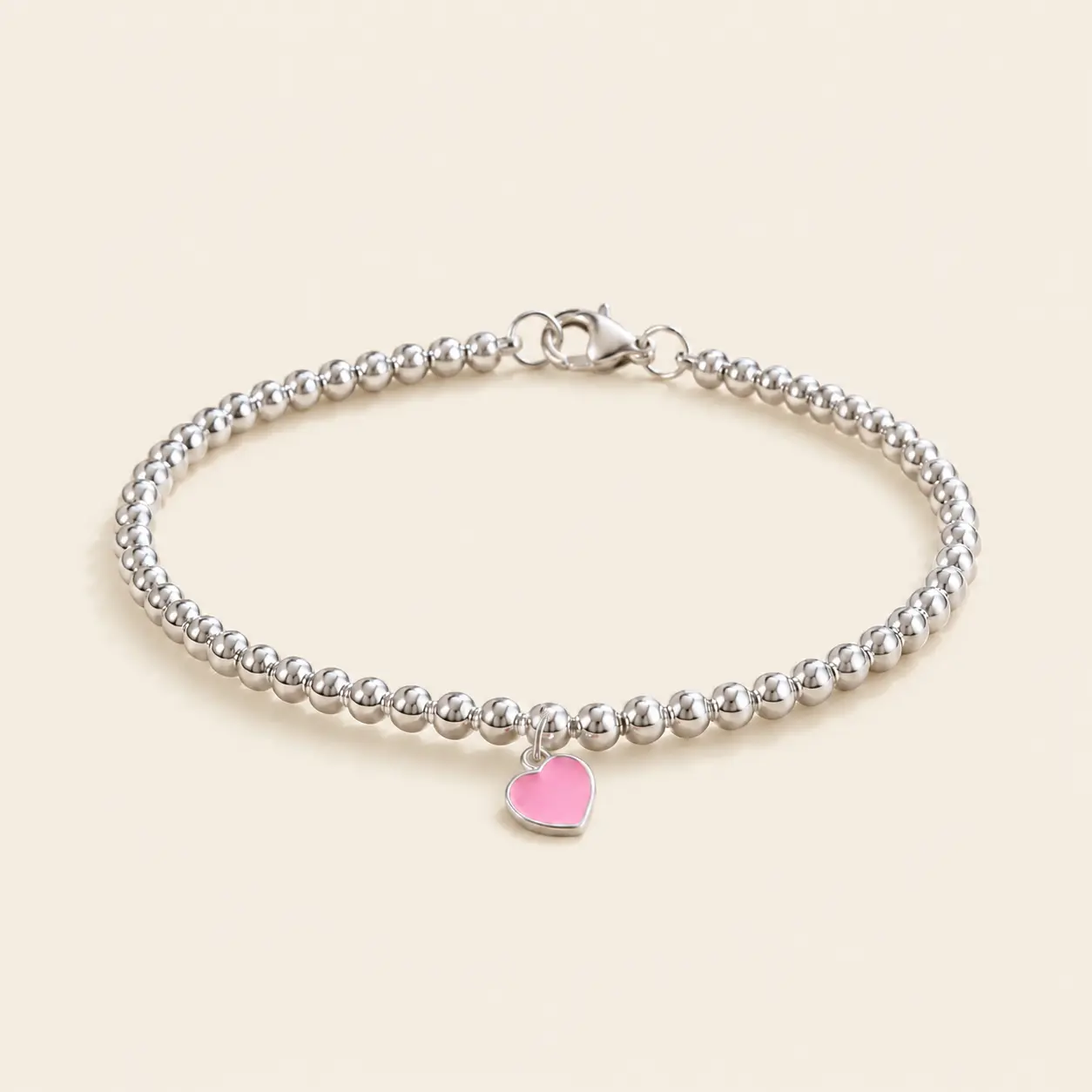 Браслет Tiffany — Рожеве серце