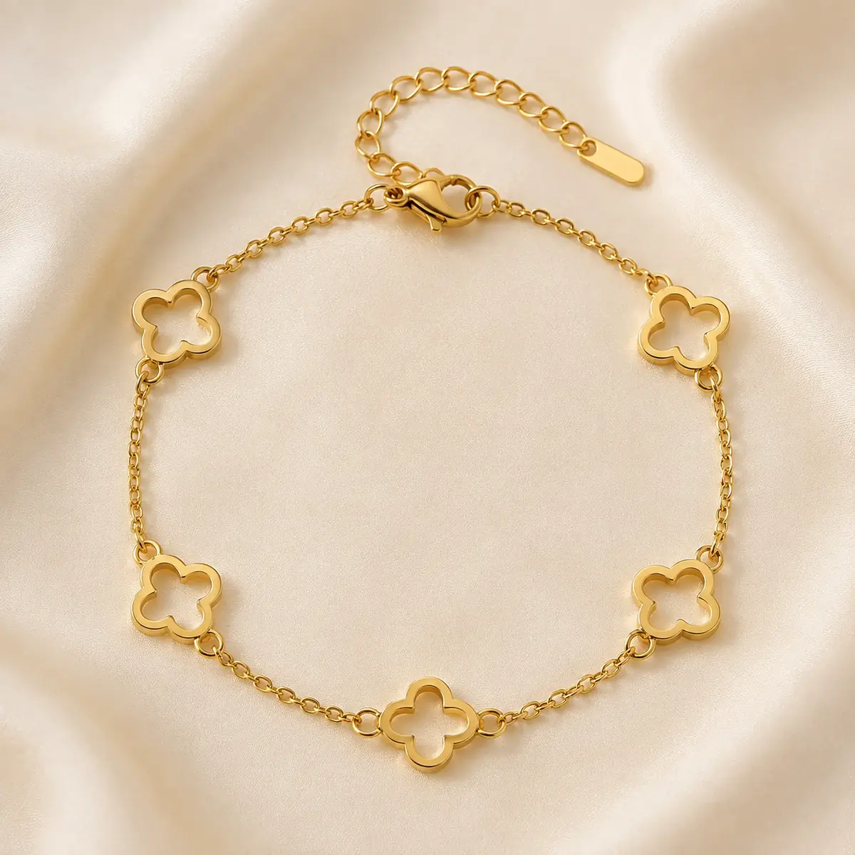 Браслет Van Cleef Outline — Золото