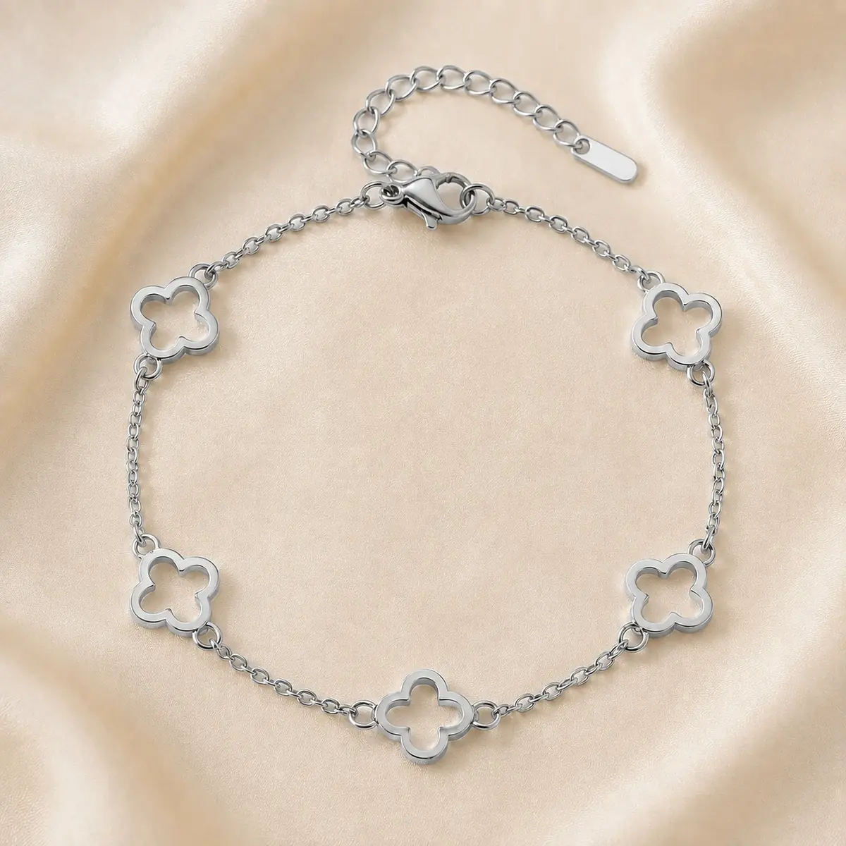 Браслет Van Cleef Outline — Срібло