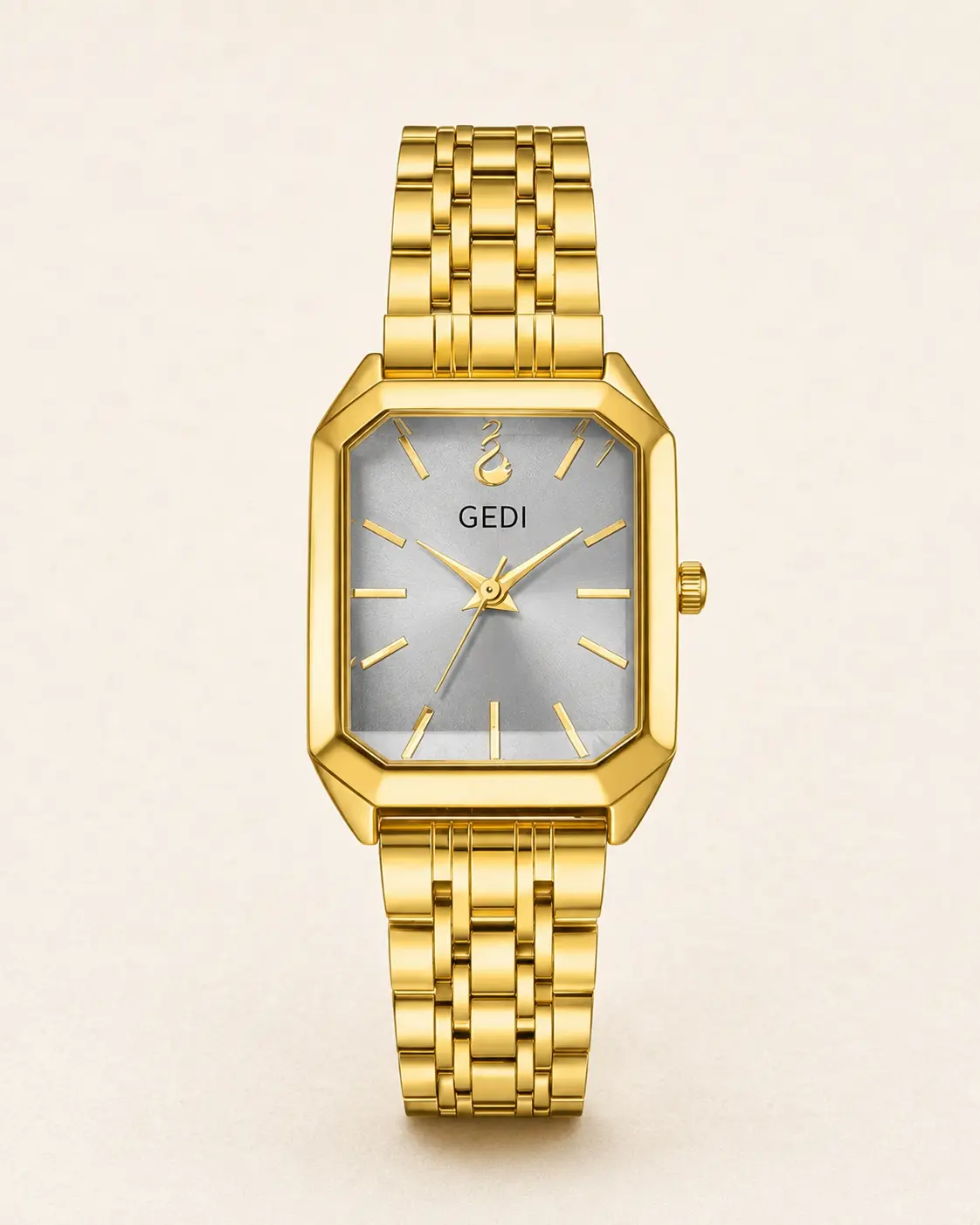 Годинник GEDI Premium — Золото / сірий