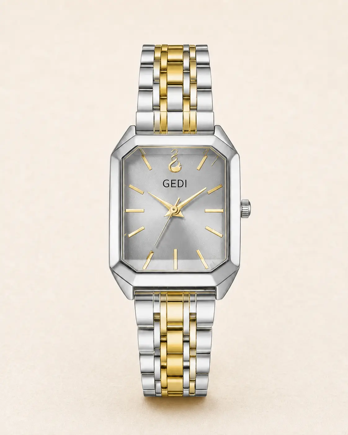 Годинник GEDI Premium — Біколор / сірий