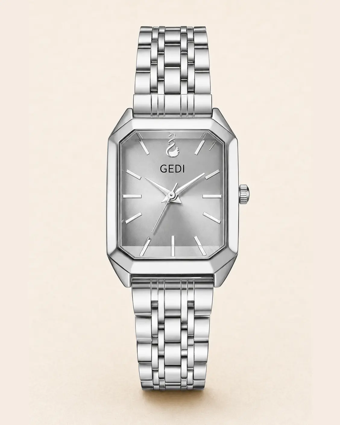 Годинник GEDI Premium — Срібло / сірий