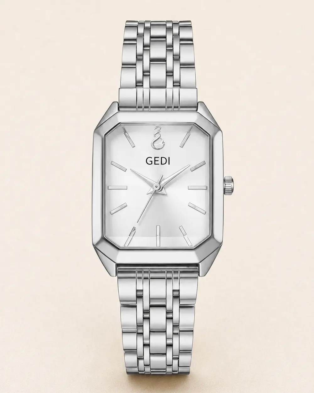 Годинник GEDI Premium — Срібло / світлий